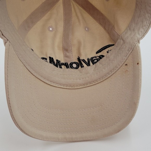 TaylorMade Tmax Gear Ashbury Open 2007 Beige Strapback Golf Hat Cap Distressed - Picture 7 of 11